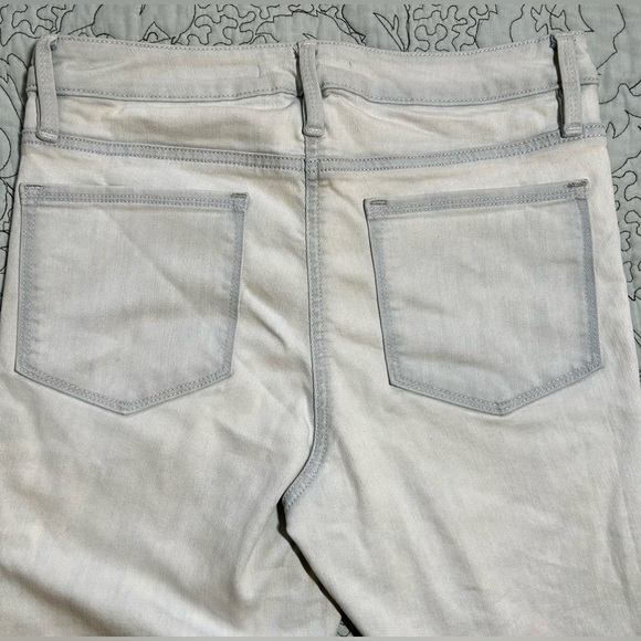 ATHLETA Sculptek Stretch Technology Skinny Crop Jeans in Glacier Wash Sz 6 - Picture 6 of 10